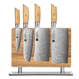 信作刀具套装73层大马士革菜刀厨房刀组合全套送礼套刀粉末钢菜刀