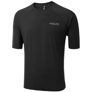Adidas阿迪达斯短袖男透气休闲t恤圆领速干半袖官方正品KQ5302