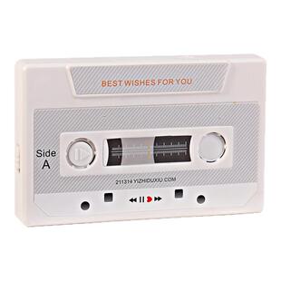 生日贺卡复古录音磁带礼物录音留声卡儿童创意音乐卡片表白录音带