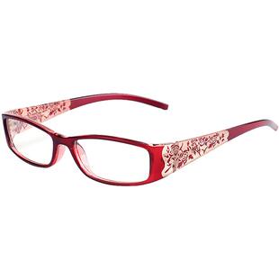 高清时尚老花镜女款超轻树脂老人老光眼睛老化花眼镜品牌高档正品