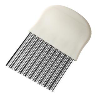 波纹刀切菜神器狼牙刀具切土豆波浪刀不锈钢片洋芋花刀多功能商用