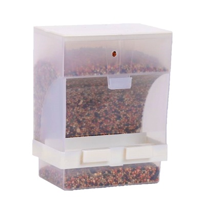 鹦鹉鸟食盒防溅谷壳分离内外悬挂