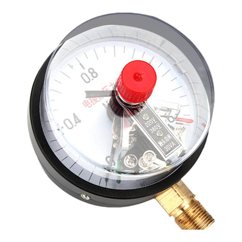 YX-100电接点压力表0-1.6MPa真空压力控制器10va压力开关压力控制