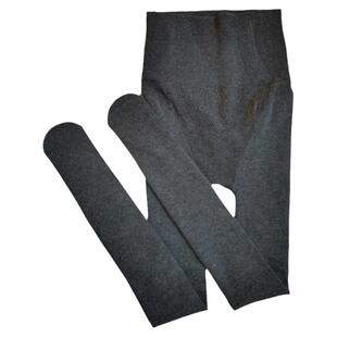 美体收腹提臀蓄热羊毛天丝棉冬季保暖加绒连裤袜白色加厚打底袜