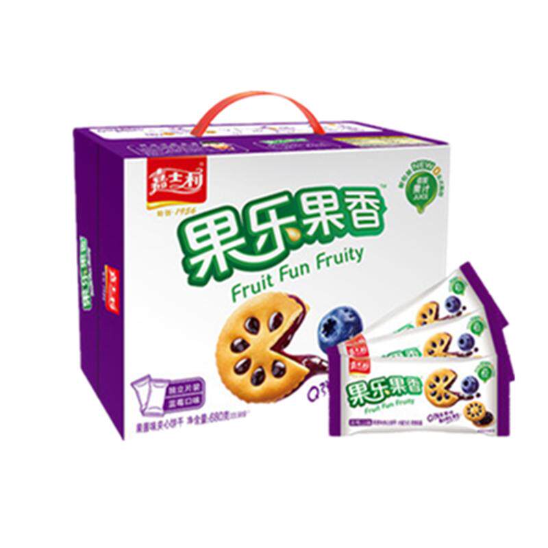 嘉士利果乐果香果酱夹心饼干送礼