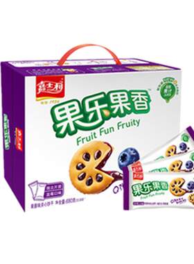 嘉士利果乐果香果酱夹心饼干送礼
