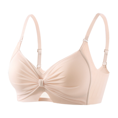 内衣女薄款大胸显小胸聚拢防下垂