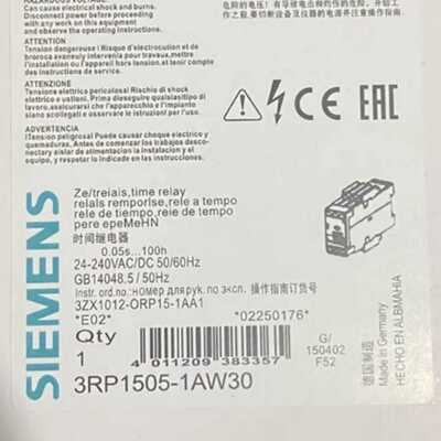 议价德国西门子全新3RP1505-1AW30,3RP1525-1BP30,3RP1505-1AQ30