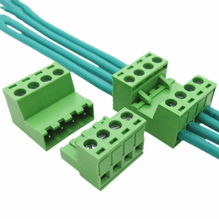 免焊对接2EDG5.08mm对插式2EDGRK插拔绿色2EDGKP接线端子插头插座