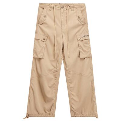 Ed Hardy埃德哈迪春季流行新款女士装腰宽松工装长裤