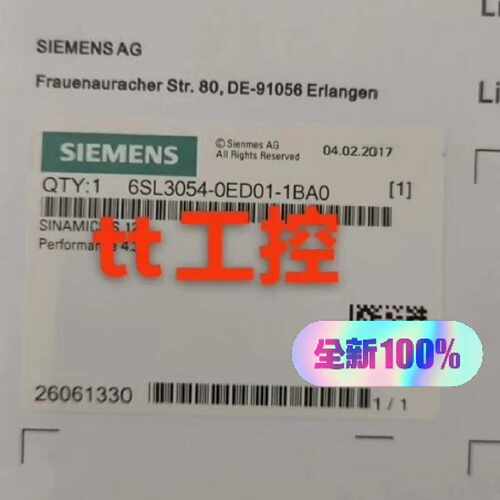 议价6SL3054-0FH01-1BA0  全新CF程序卡维修