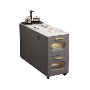 沙发边柜侧边柜客厅岩板边几角几茶桌茶台现代简约家用移动小茶几