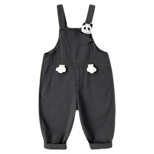 嘟嘟家婴儿背带裤春季宝宝裤子男童牛仔裤女童卡通春装儿童衣服秋