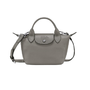 新款LONGCHAMP珑骧Le Pliage xtra按扣拉链迷你牛皮饺子包正品