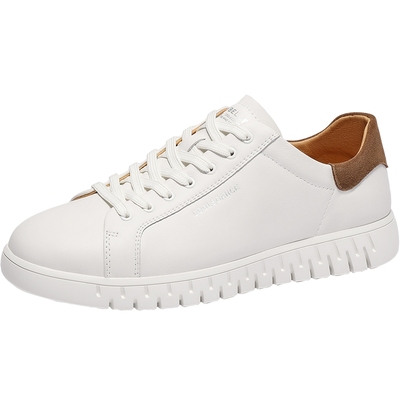 百丽青春减龄小白鞋男20