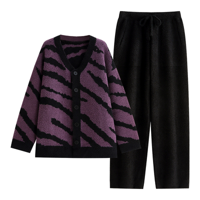 【商场同款】悦内女士半边绒睡衣