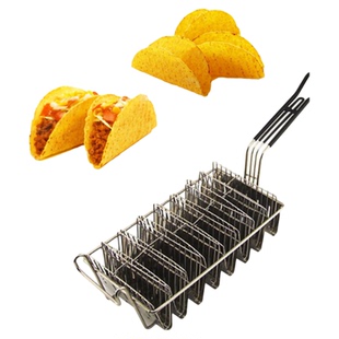 不锈钢墨西哥塔可玉米饼皮V型定型工具Norpro Taco Press夹子