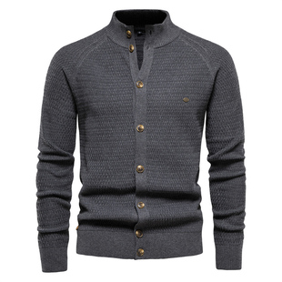 Men's Sweater Cardigan High Quality Clothing Coat 男商务开衫