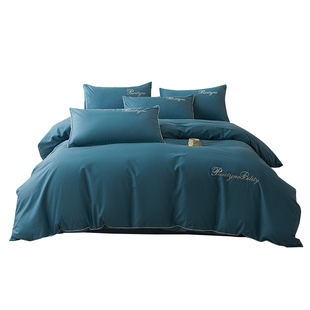 纯棉被套220cmx240cm单件全棉被罩单人双人150x200x230床单四件套