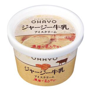 日本进口ohayo浓厚生牛乳冰淇淋碗装牛奶冰激凌咖啡欧蕾网红雪糕