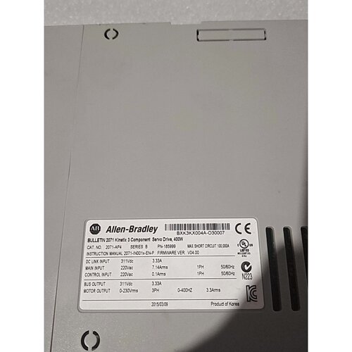 拍前询价：AB罗克威尔伺服驱动2071AP4电机TLA230P