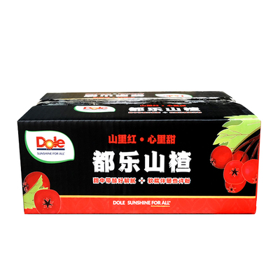 dole都乐山东山楂2.5斤彩箱