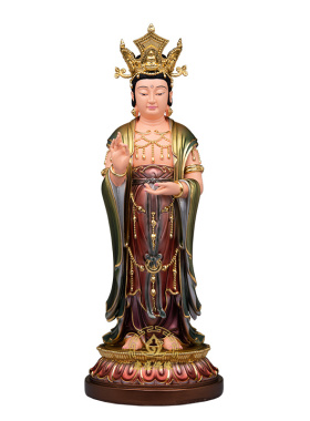 树脂观音菩萨佛像家用客厅摆件