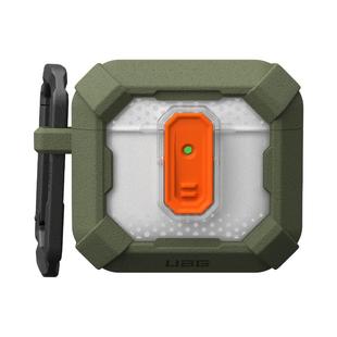 UAG适用于AirPods4代保护套苹果耳机四代保护机甲壳蓝牙耳机无线保护硬壳保护套防摔防刮耳机壳保护套简约