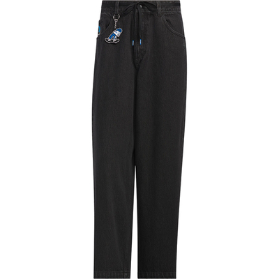 Adidas/阿迪达斯正品三叶草男士休闲宽松牛仔运动裤JV6944