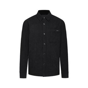 【灯芯绒挺括保暖】比音勒芬秋冬男复古休闲衬衫式翻领夹克外套厚