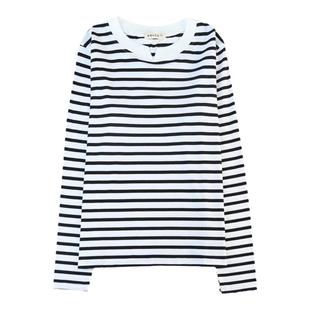 2025早春秋新款纯棉薄款长袖T恤女装上衣胖MM遮肚内搭体恤打底衫