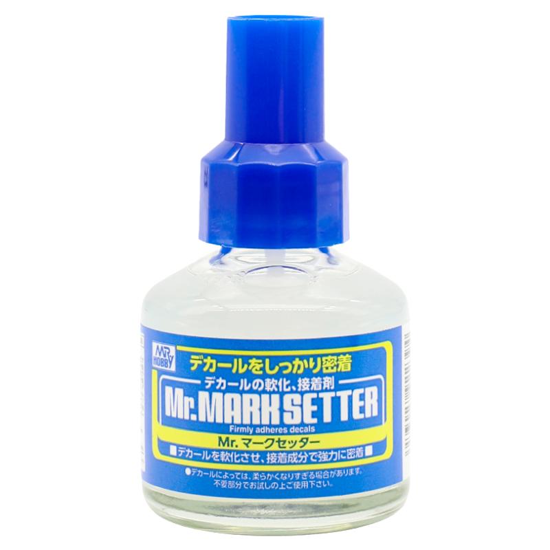 郡士辅料MS-231水贴纸粘胶剂高达模型制作MS-232水贴软化剂带背胶
