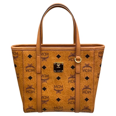 MCM菜篮子超迷你经典印花托特包