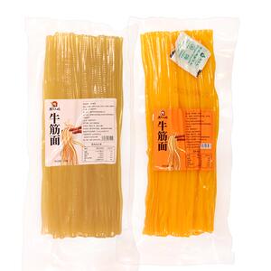 6袋装东北牛筋面 麻辣烫专用面条正宗黄白半干粗面条玉米面条碴条