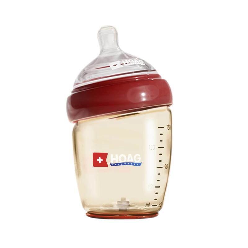 霍格Hoag奶瓶ppsu新生儿防呛奶胀气婴儿0到6个月岁以上宝宝防摔