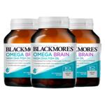 澳佳宝BLACKMORES深海DHA4倍鱼油omega3备考60粒*3官方旗舰店