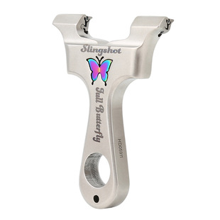 龙齿蝴蝶弹弓成年人专用狙击高精度新式比赛专用正品扁皮户外竞技