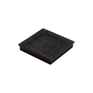 观岚中式复古干泡台小型壶承紫砂养壶垫实木高端新家用茶托盘配件