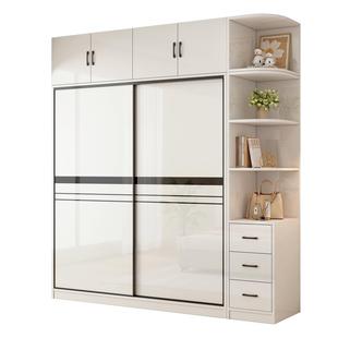 实木衣柜家用卧室2025新款爆款大衣橱现代简约儿童储物柜子包安装