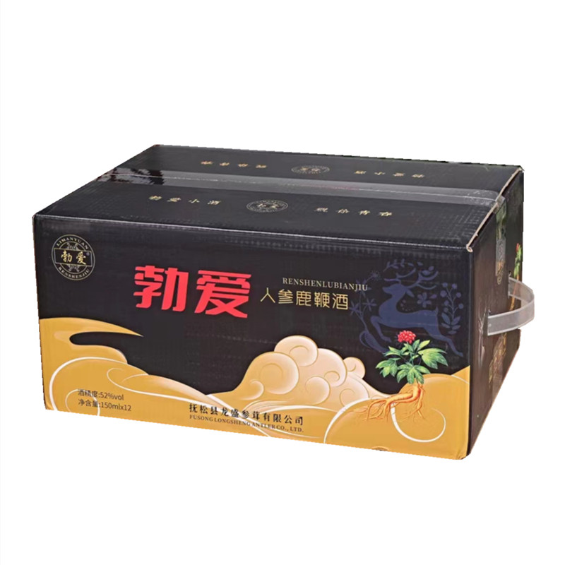 勃爱人参鹿鞭酒52度纯粮白酒