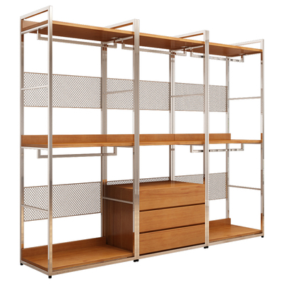 铁裁缝置物架家具实木衣帽间