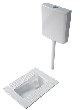 帝王洁具蹲便器水箱整套防臭