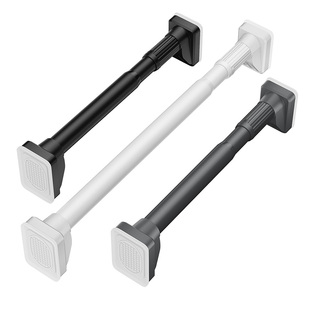 免打孔伸缩晾衣杆窗帘杆阳台固定式晾衣架衣柜卫生间撑杆墙上挂杆