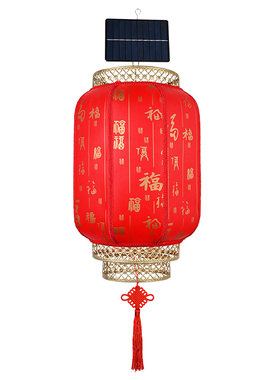 太阳能免接线防水防晒可印字灯笼