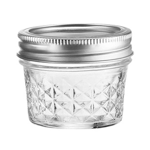 ball mason jar钻石梅森杯罐美式奶昔玻璃杯密封罐早餐沙拉冷萃杯