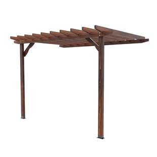 防腐木葡萄架子户外庭院爬藤架室外亭子别墅院子实木凉亭雨棚长廊