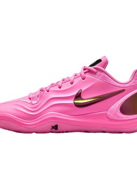 NIKE耐克女鞋A'TWO阿贾AJA实战篮球鞋抗扭黑粉色运动鞋IH1136-600