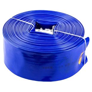 1寸农用涂塑水带2寸2.5寸3寸水管软管灌溉浇地园林pvc塑料泥浆管