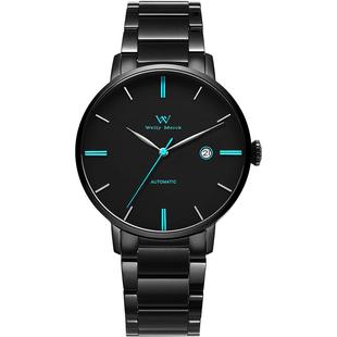 威利默克WM男士手表机械表男品牌正品全自动男款男表学生简约腕表