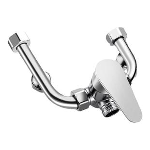 电热水器U型混水阀的配件配大全冷热水龙头淋浴专用明装三通开关